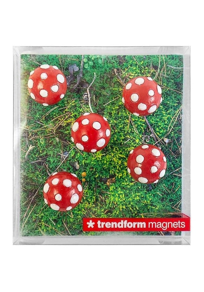 Trendform Mushroom Magnets, Set of 5 - Image 2